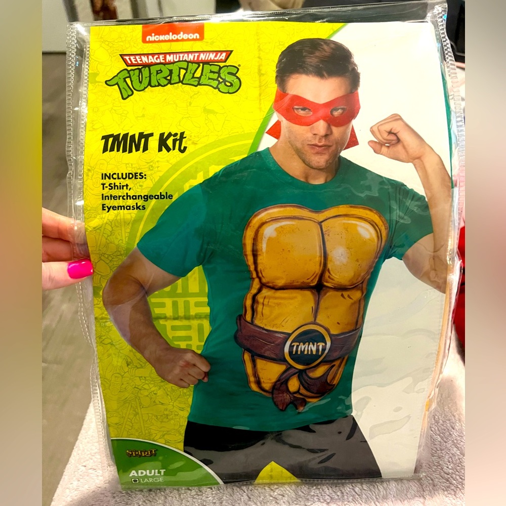 Adult Teenage Mutant Ninja Turtle Costume Kit Large